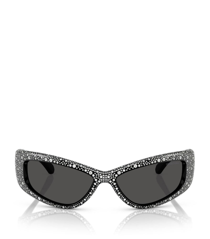 Swarovski SK6027 sunglasses acetate frame - British product