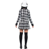 Smiffys Clueless Dionne Kostüm mit Jacke, Oberteil, Rock, Socken, Hut, britische Version
