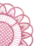 Aquazzura sunflower placemat bubblegum pink set of two - British product