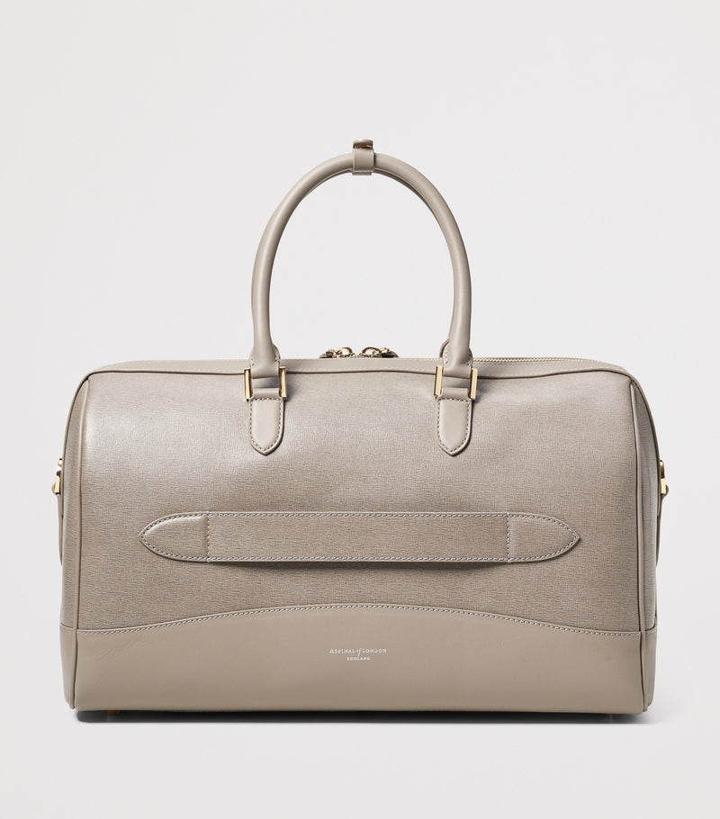 Aspinal Of London Leather Connaught Holdall - British product