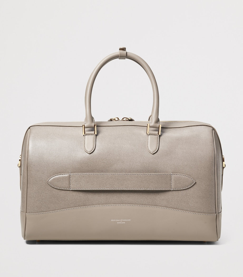 Aspinal Of London Leather Connaught Holdall - British product