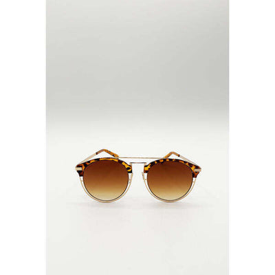 Superdrug SVNX Brown Tortoise Sunglasses With Brown Lenses- Buy online at McGrocer
