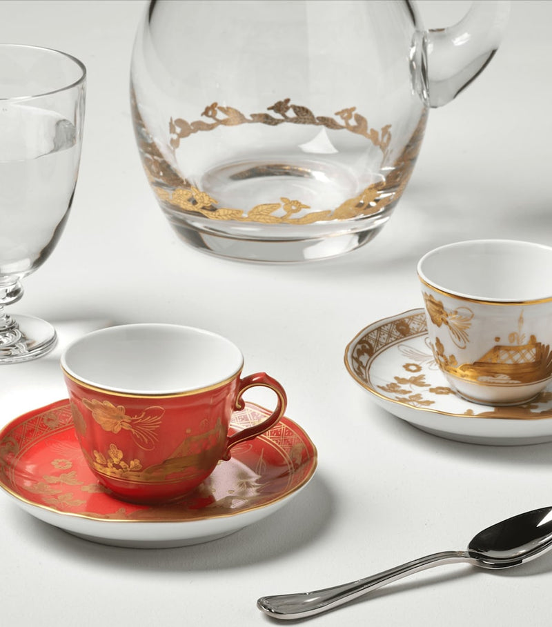 GINORI 1735 floral print coffee cup 120ml, UK version