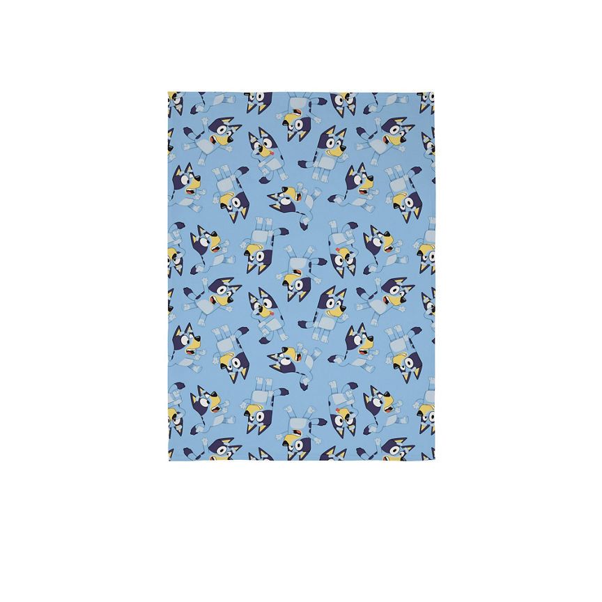 George Home Bluey 'Hello' fleece blanket General Household ASDA   