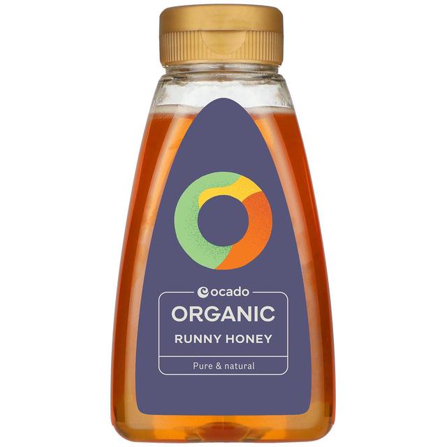 Ocado Organic Runny Honey   340g Food Cupboard M&S   