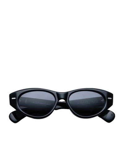 Harrods Jacques Marie Mage Krasner Oval Sunglasses- Buy online at McGrocer