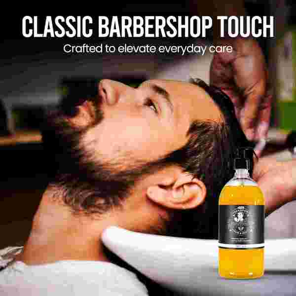 Dapper Dan 2-in-1 hair and body shampoo 1 litre British product