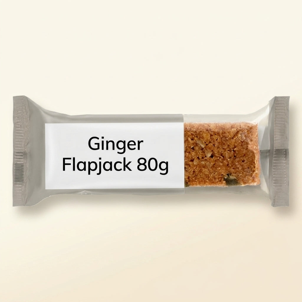 Holland & Barrett Cherry Bakewell Flapjack 80g - Ginger