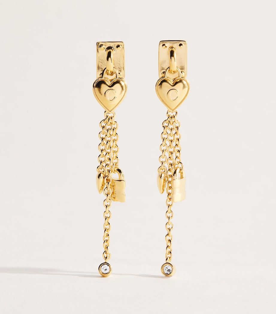 Chloé Mini Paddington drop earrings, imported from the UK