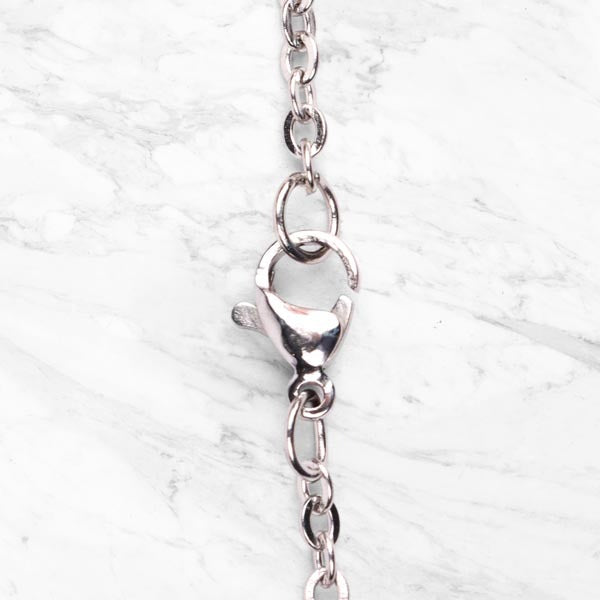 Myga sacral chakra necklace stainless steel - British product