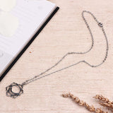 Myga sacral chakra necklace stainless steel - British product