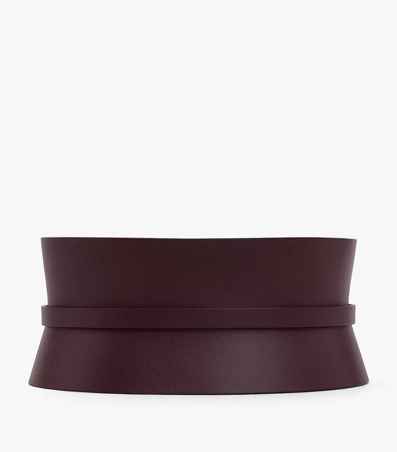 Alaïa leather bustier belt 12cm (British brand)