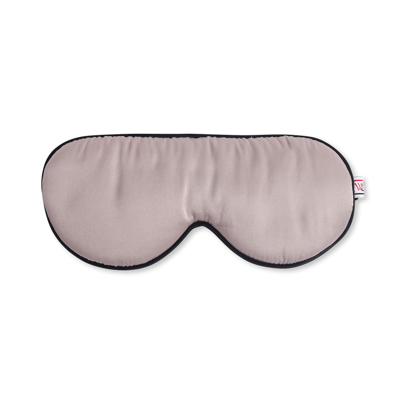White Lotus Beauty 100% mulberry silk sleep mask, imported from the UK
