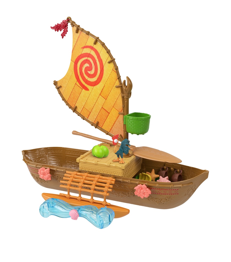 Disney Moana Floating Ocean Voyager Canoe playset, UK version