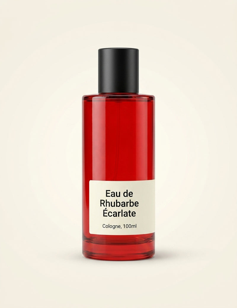 Hermès cologne Eau de Rhubarbe écarlate, imported from the UK