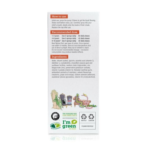 Betteryou Immune Health Kids' Daily Oral Spray 25ml GOODS Superdrug   