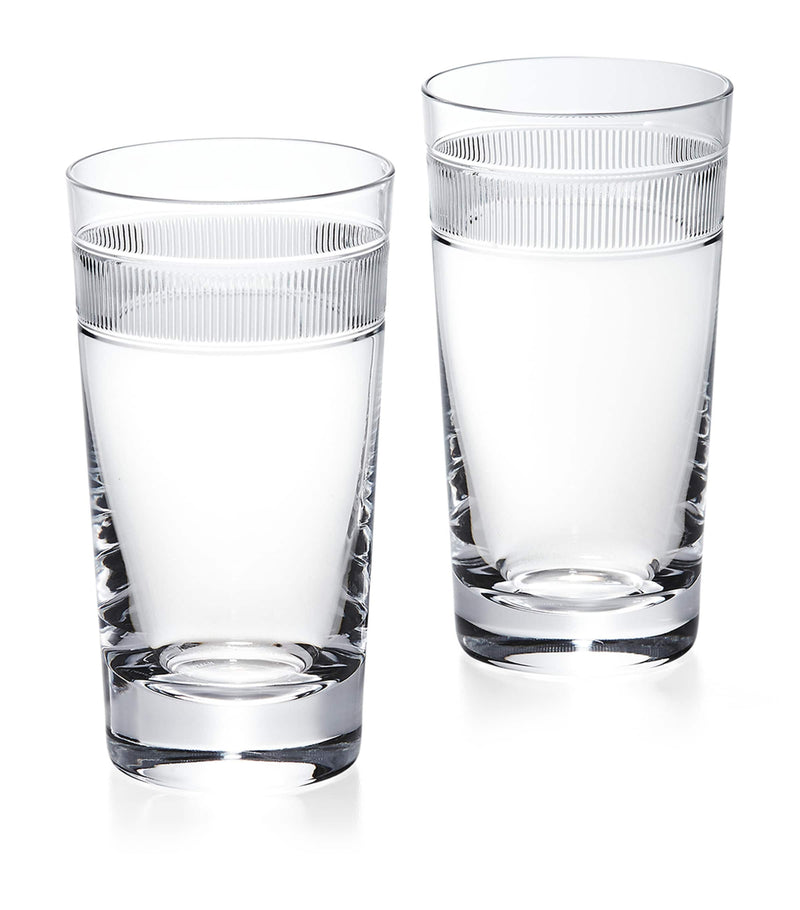 Ralph Lauren Langley highball glasses set of 2, imported from the UK
