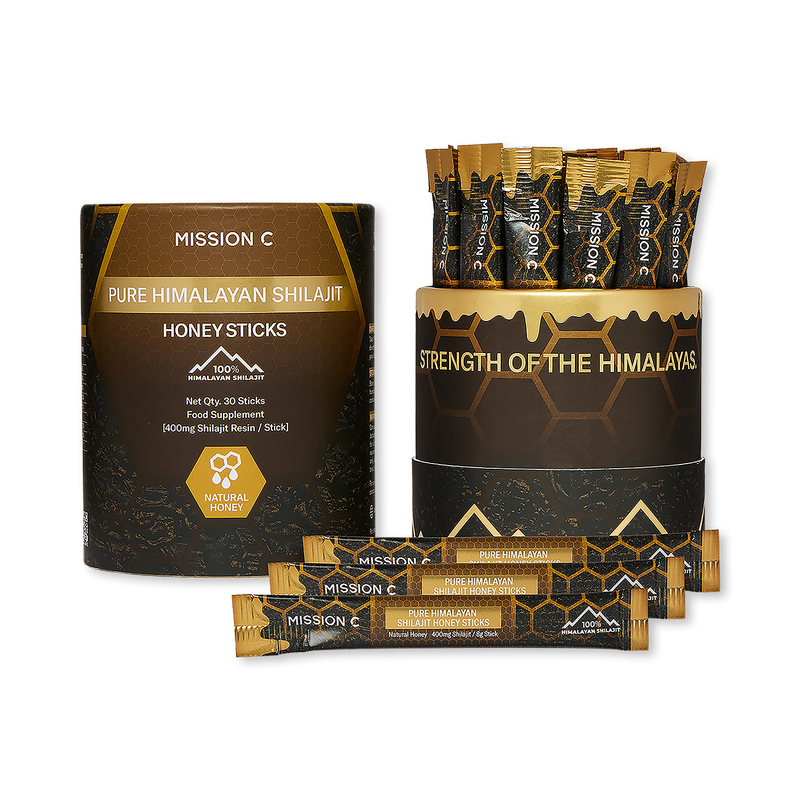 Mission C Shilajit honey sticks 30 pack, UK version