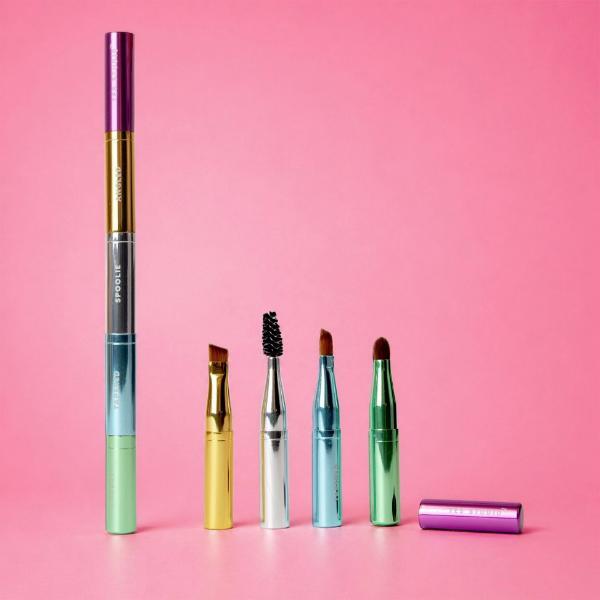 Yes Studio Stack & Glow 4-in-1 brush set - British product