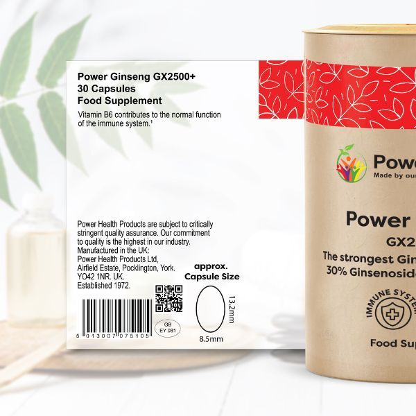 Power Health Power Ginseng GX2500+ Capsules - 30's GOODS Superdrug   