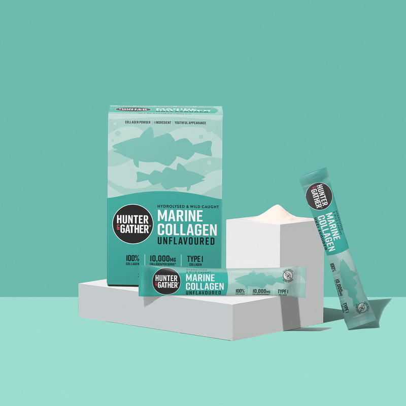 Hunter & Gather marine collagen 30 sachets - British product