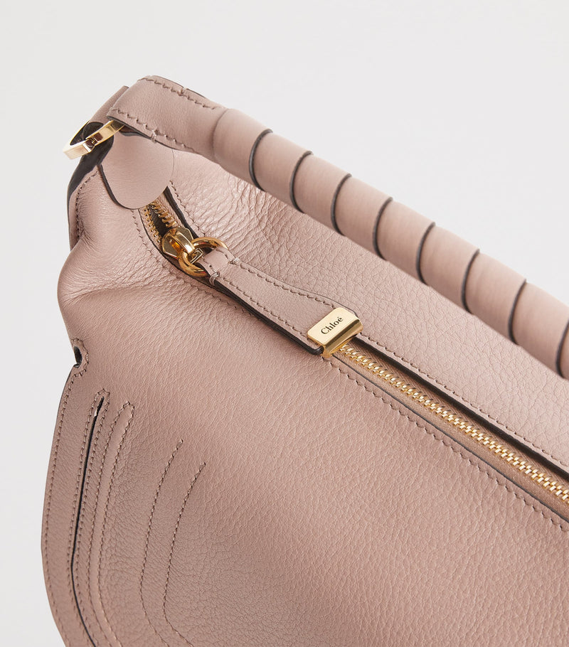 Chloé Marcie small leather shoulder bag imported from the UK