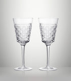 Waterford set of 2 crystal red wine goblets 384ml (British brand)