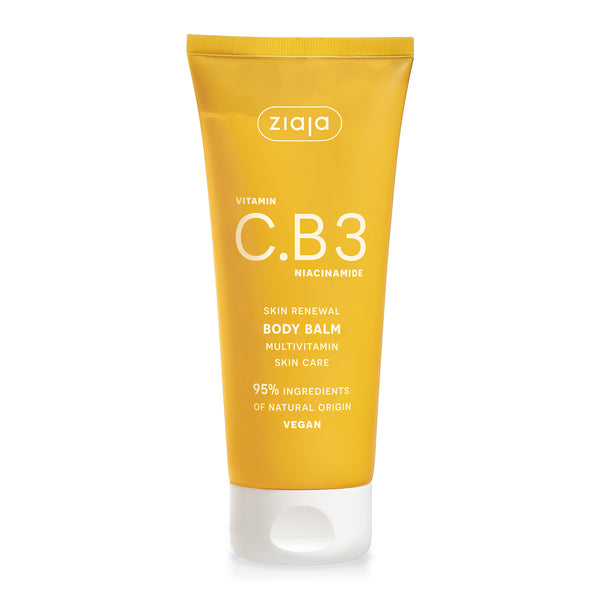 Ziaja body balm Vitamin C.B3 Niacinamide 200ml, imported from the UK