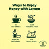 Honey & Greens honey lemon 240g, imported from the UK