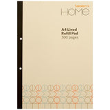 Sainsbury's Home Lined Refill Pad 300 pages GOODS Sainsburys   
