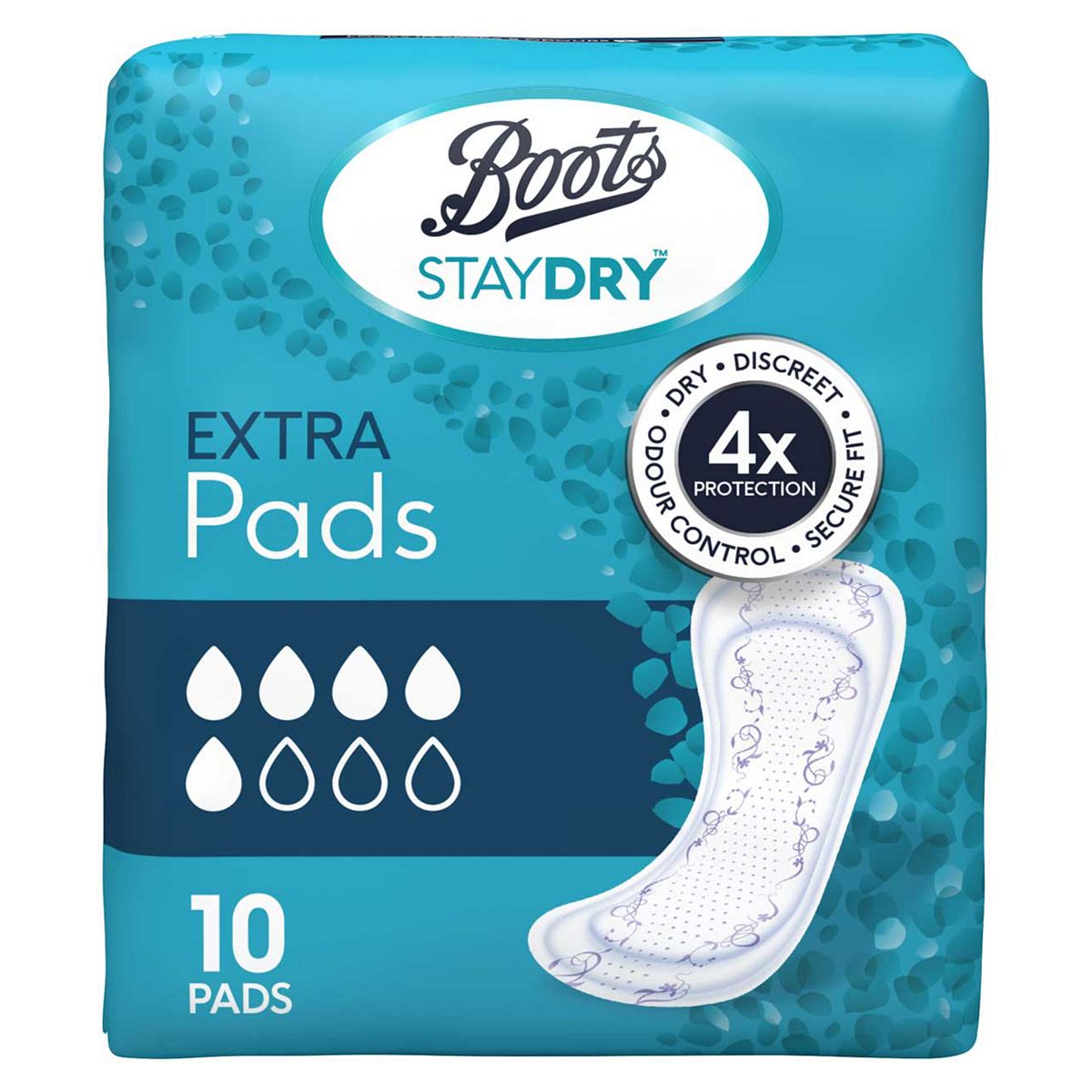 Boots Staydry Extra Pads Health Care Boots   