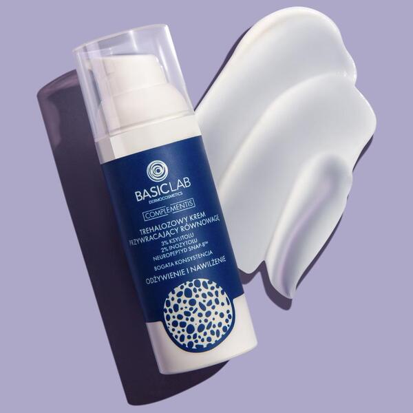 BasicLab Rich Trehalose restoring cream 50ml - British product