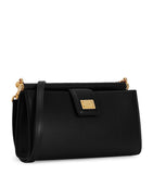 Dolce&Gabbana calfskin leather phone bag with vintage brass hardware - British product