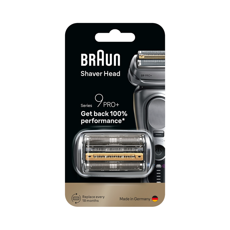 Braun Series 9 PRO+ replacement head 96M, imported from the UK