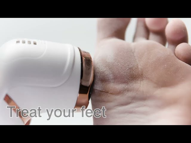 Rio Electric Foot File Go Smooth Vacuum Action, imported from the UK