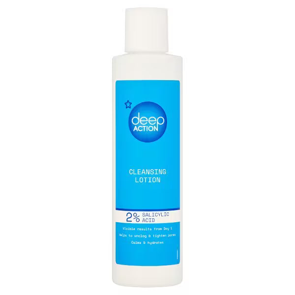 Superdrug Deep Action Cleansing Lotion 200ml - British product