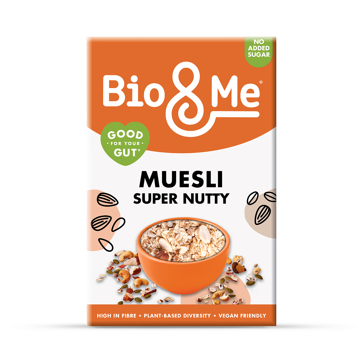 Bio&Me Super Nutty Muesli 450g - British product