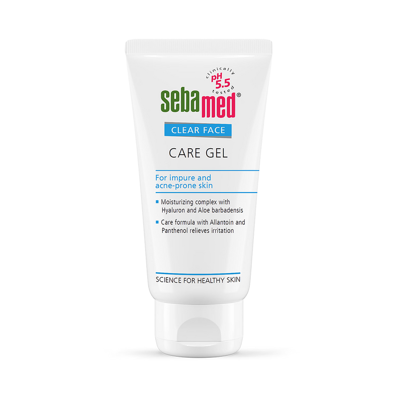 Sebamed Clear Face Care Gel 50ml, imported from the UK