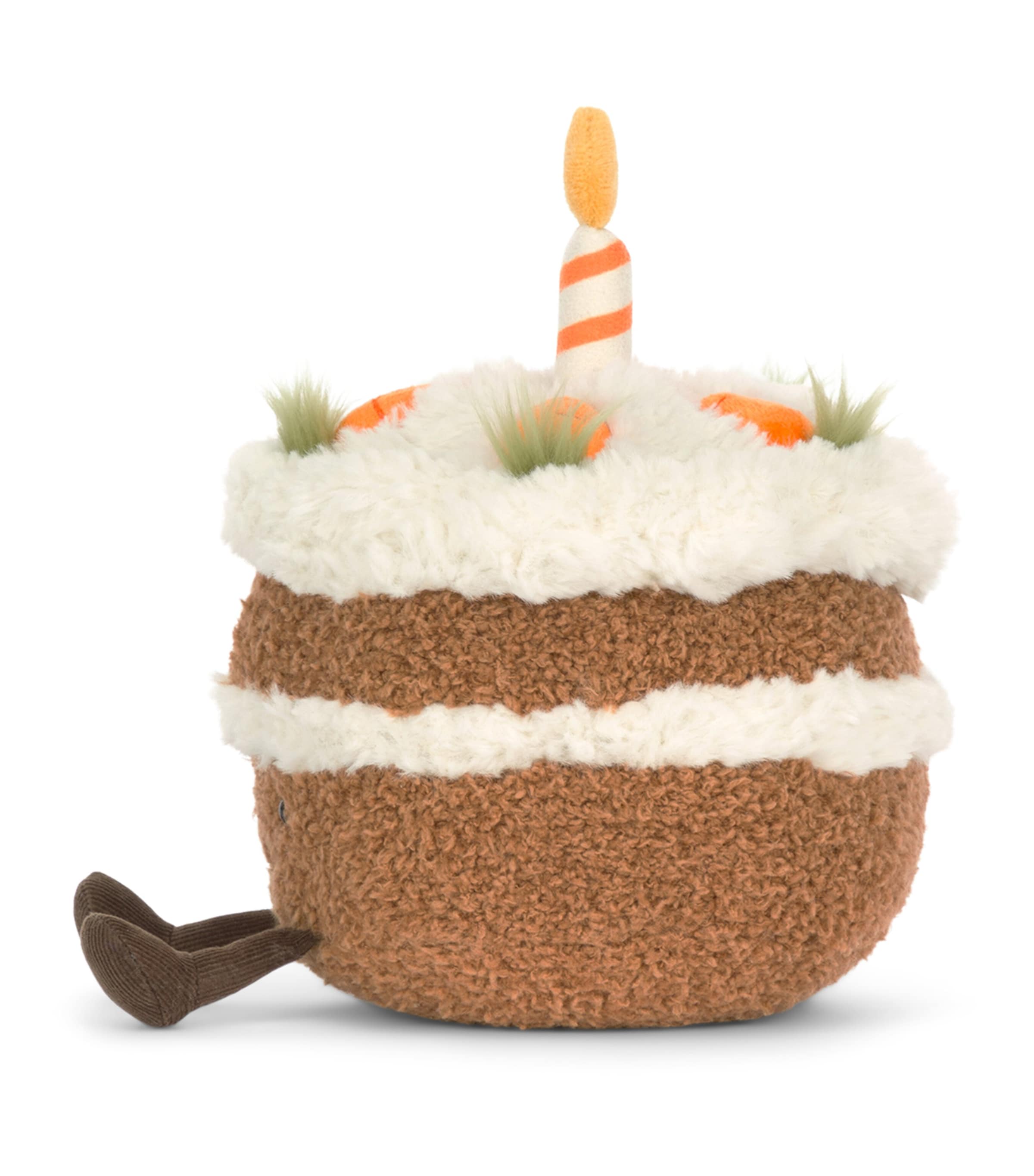 Jellycat Carrot Cake soft toy 15cm, UK version