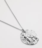 Monica Vinader sterling silver Libra zodiac necklace (British brand)