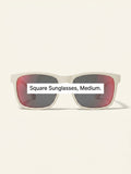 Prada Linea Rossa PS A08S pillow-frame sunglasses, imported from the UK