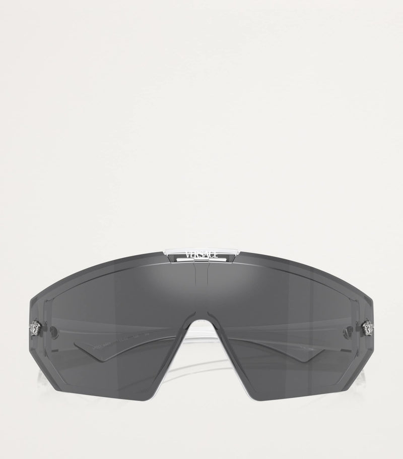 Versace Injected sunglasses metal frame tinted lenses, UK version