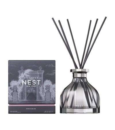 Harrods NEST New York VOYAGES Rose Sublime Diffuser 500ml- Buy online at McGrocer