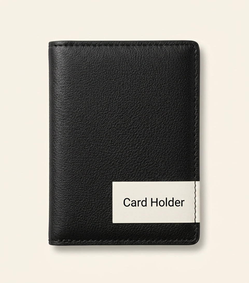 Cartier Must leather card holder (British brand)