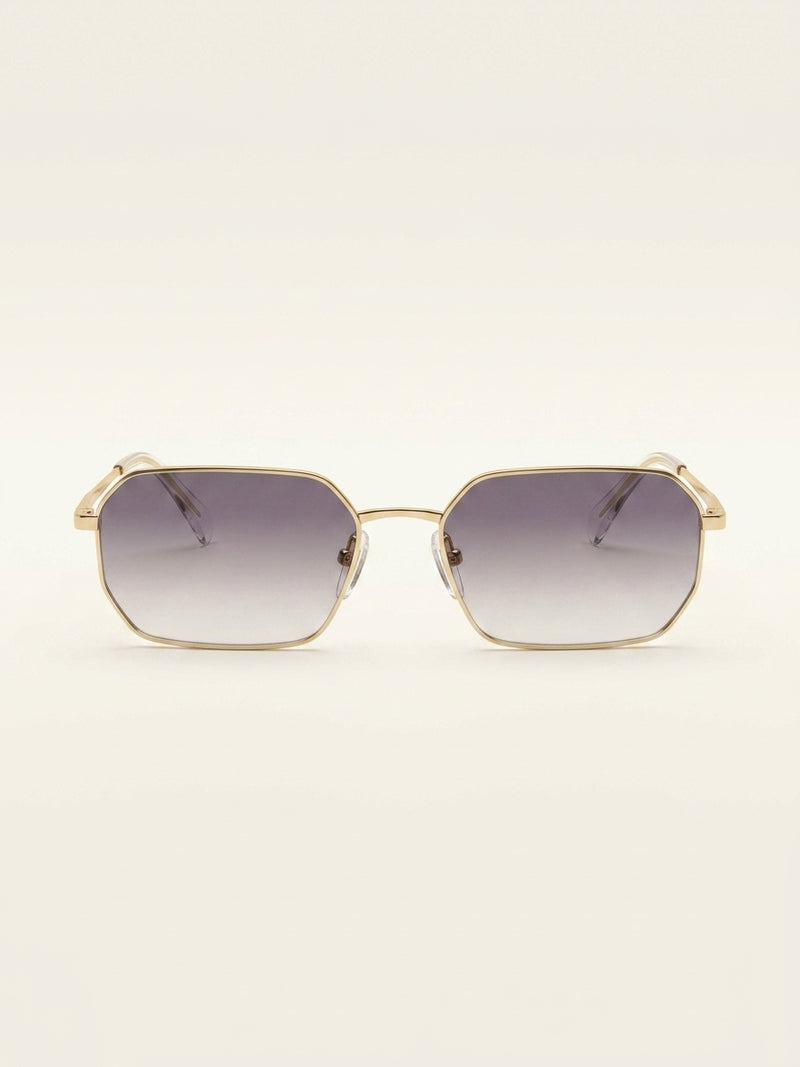Prada A51S irregular-frame metal sunglasses, imported from the UK