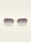 Prada A51S irregular-frame metal sunglasses, imported from the UK