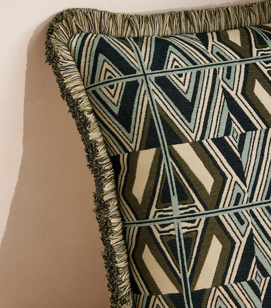 Soho Home Jacquard Aspen square cushion 50cm (British brand)