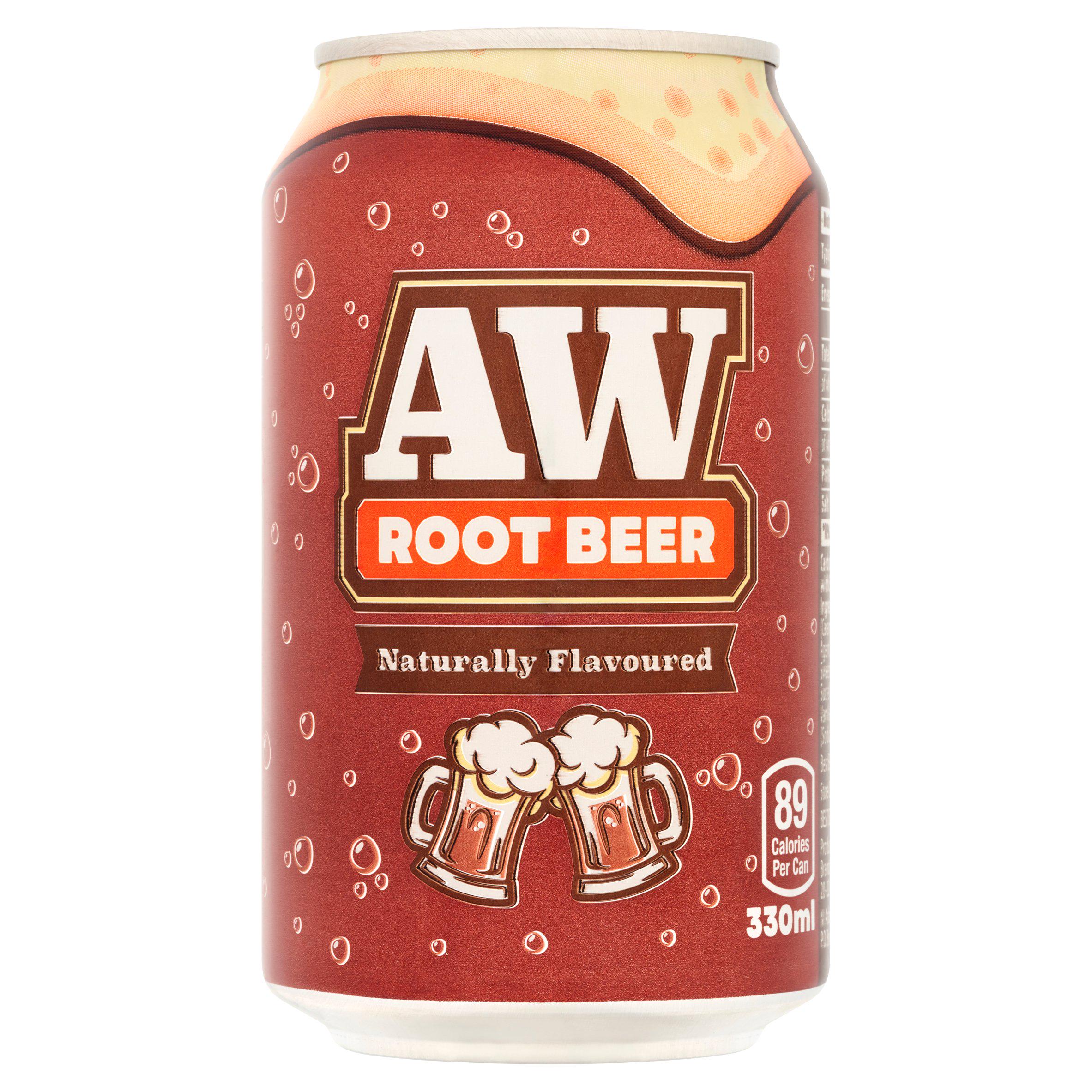 AW Root Beer 330ml Adult soft drinks Sainsburys   