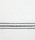 Pratesi Tre Righe bath sheet 100cm x 180cm, imported from the UK