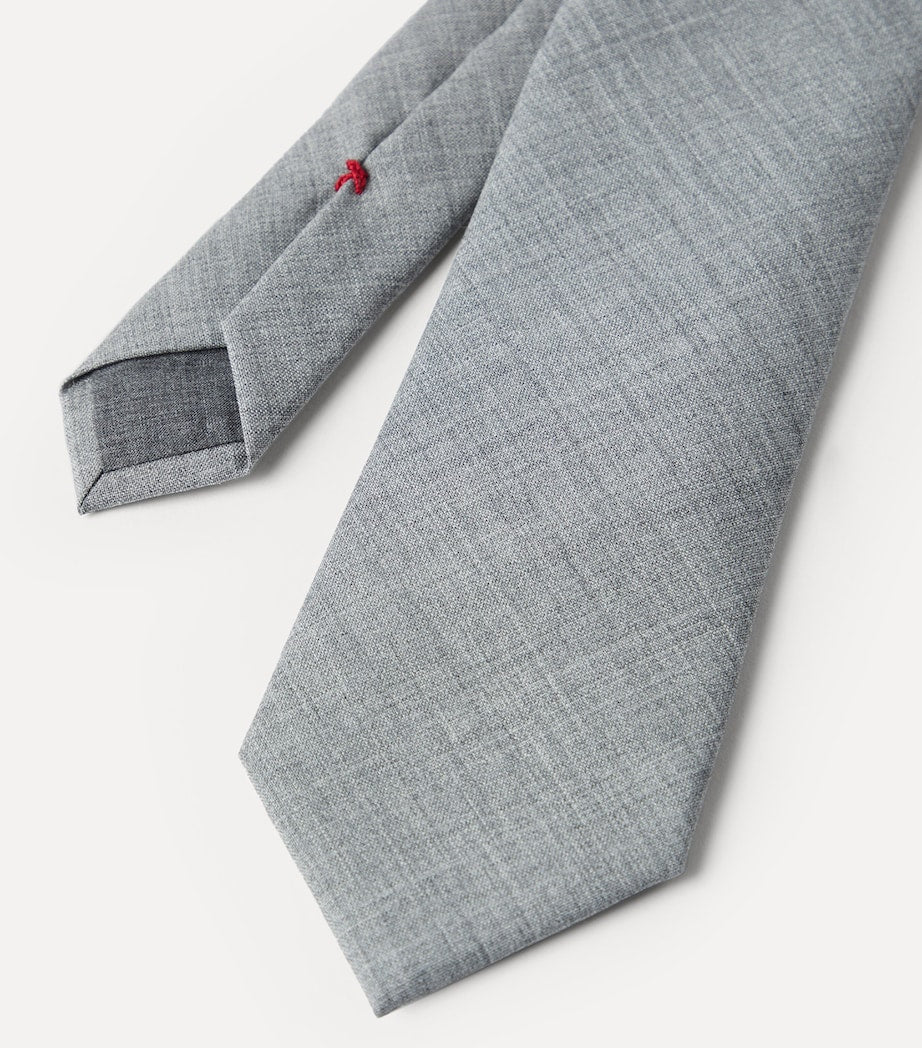 Brunello Cucinelli virgin wool tie (British brand)